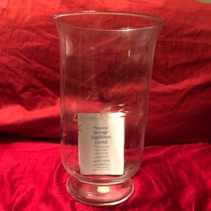 Princess House Hurricane Lamp candle holder
